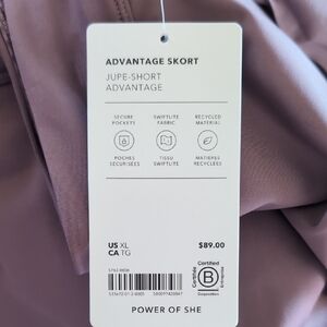 Purple Advantage Skort